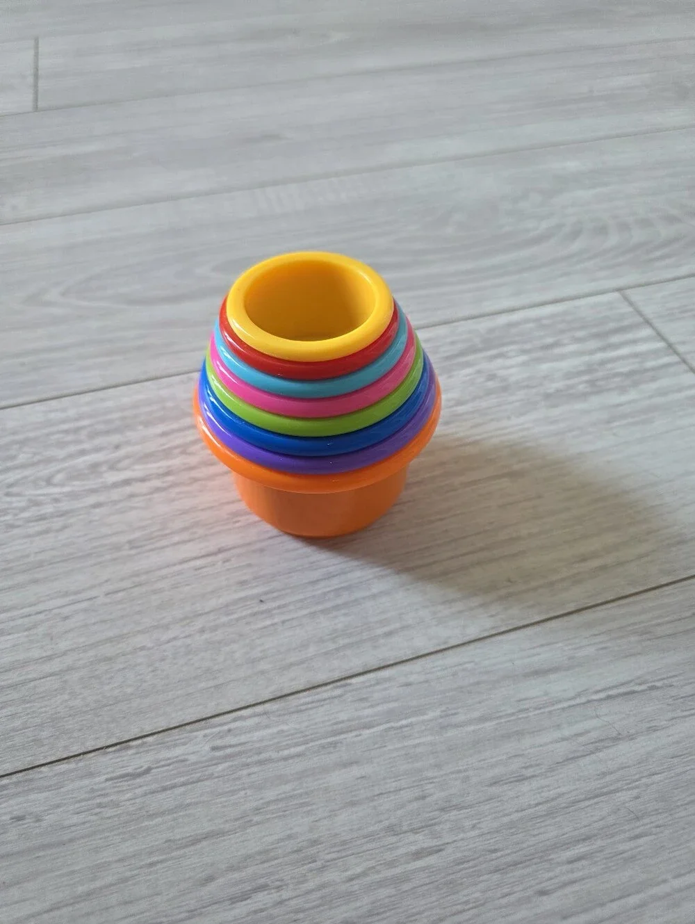 Colorful Numbered Stacking Toy 1-8